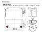 Preview: SUN Battery SB12-65V0 12V 65Ah Blei Akku AGM mit VdS